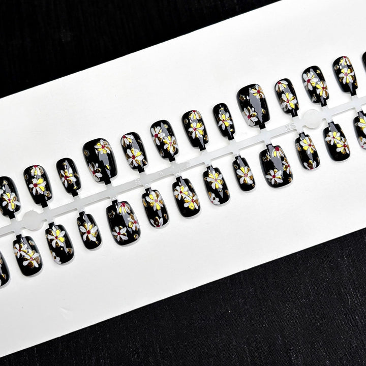 Blumen-Design Presse-auf Nagelkunst Kollektion
