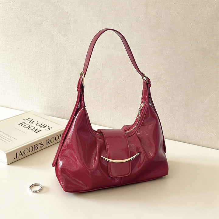 Glänzende Glamour-Handtasche
