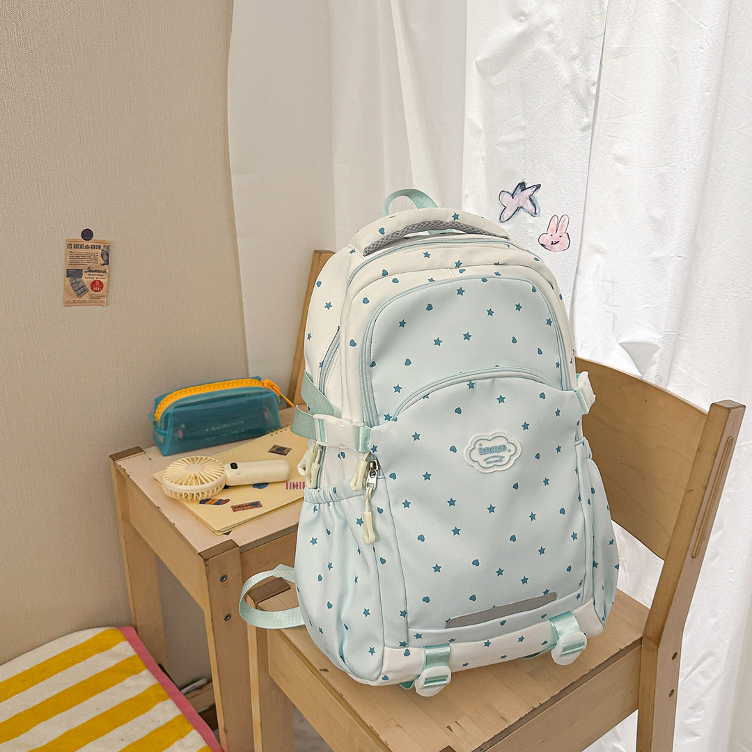 Stern-verzierte ergonomische Rucksack Karnz