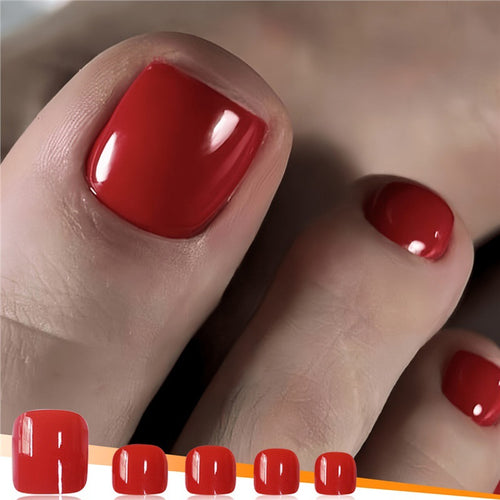 Glänzendes Nagelkunst Press-On Set Karnz