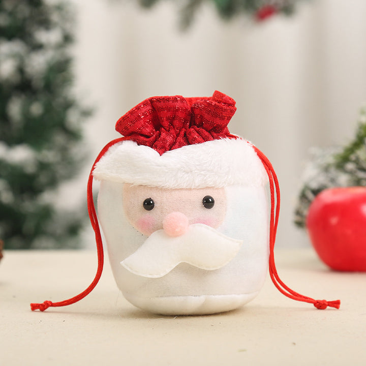 Niedlicher Weihnachtsmann Geschenkesack Karnz
