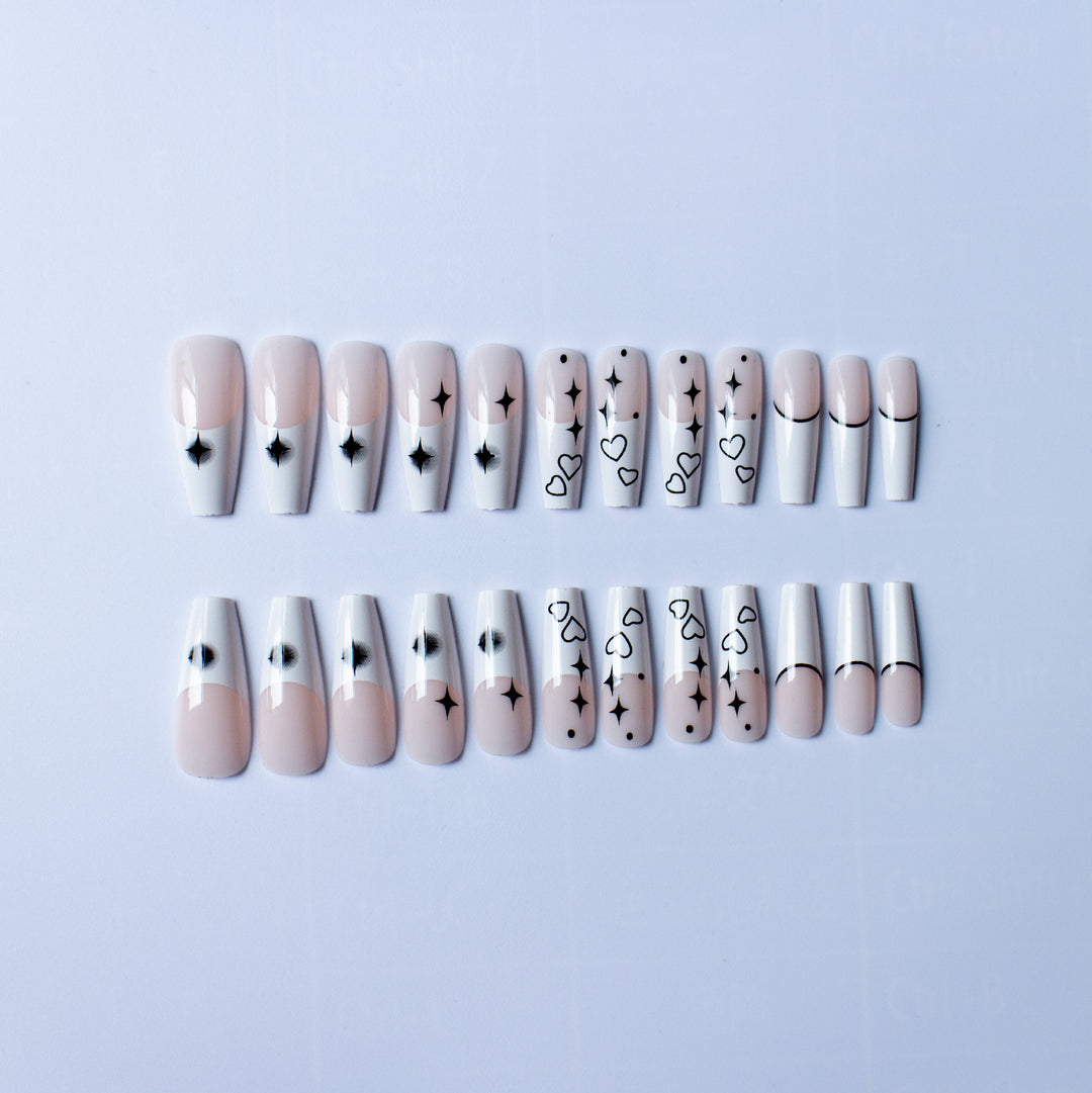 Künstlerisches Gel-Nagelkunst-Design-Set