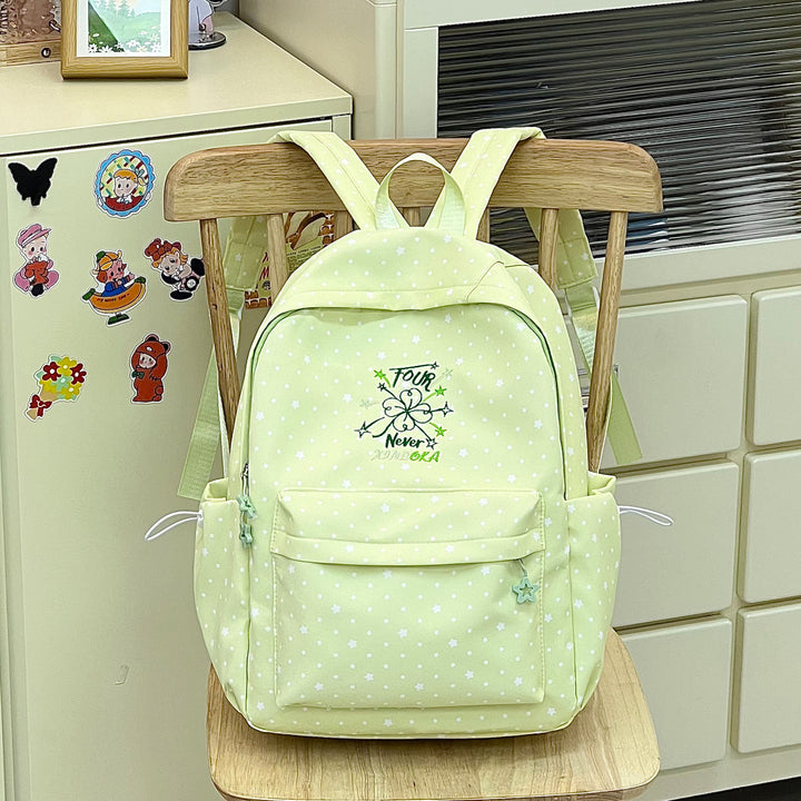 Stylische Schachbrettdruck-Rucksack Karnz