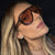 Damen elegante Oversized-Sonnenbrille mit markantem Design und UV-Schutz Karnz