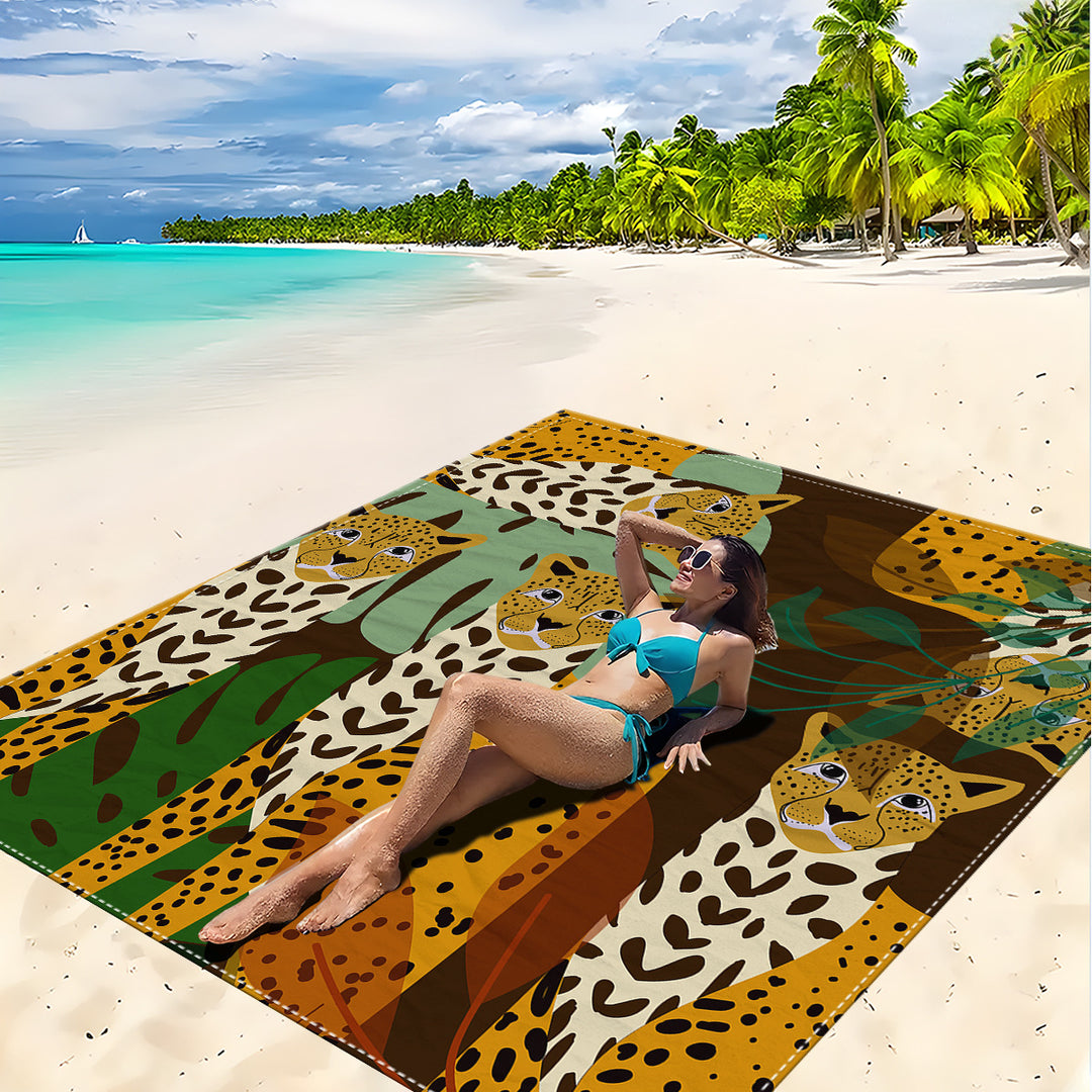 Mandala Design Strandmatte Karnz