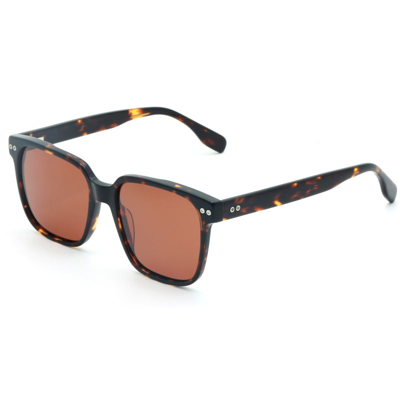 Damen Sonnenbrille im modernen Schildpatt-Design mit polarisierten Gläsern Karnz