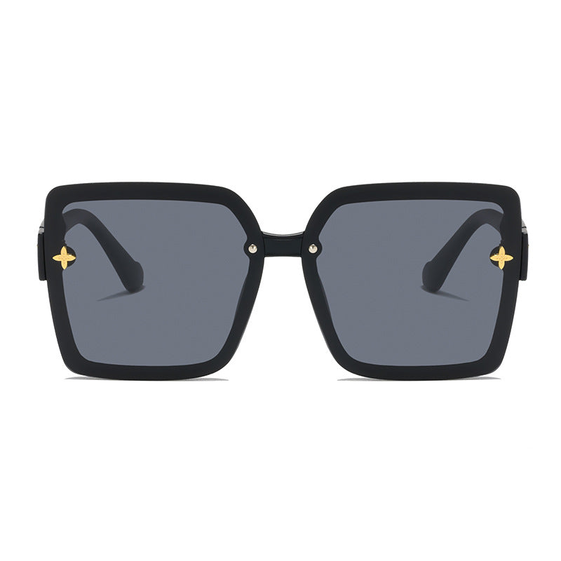 Damen Design-Sonnenbrille mit filigranem Rahmen und UV-Schutz Karnz