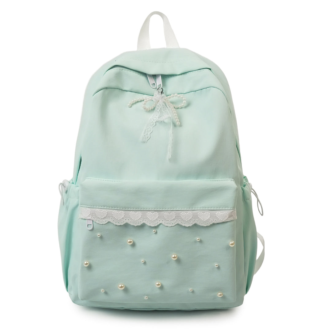 Dekorative Perlen-Besetzte Rucksack Karnz