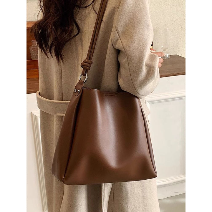 Premium Leder Slouchy Tote Karnz