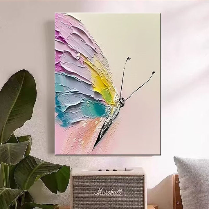 Abstrakte Schmetterling-Canvas-Kunst