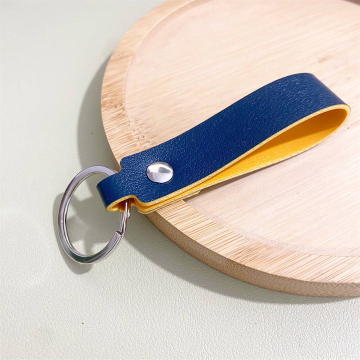 Stylischer Leder-Schlüsselanhänger Karnz