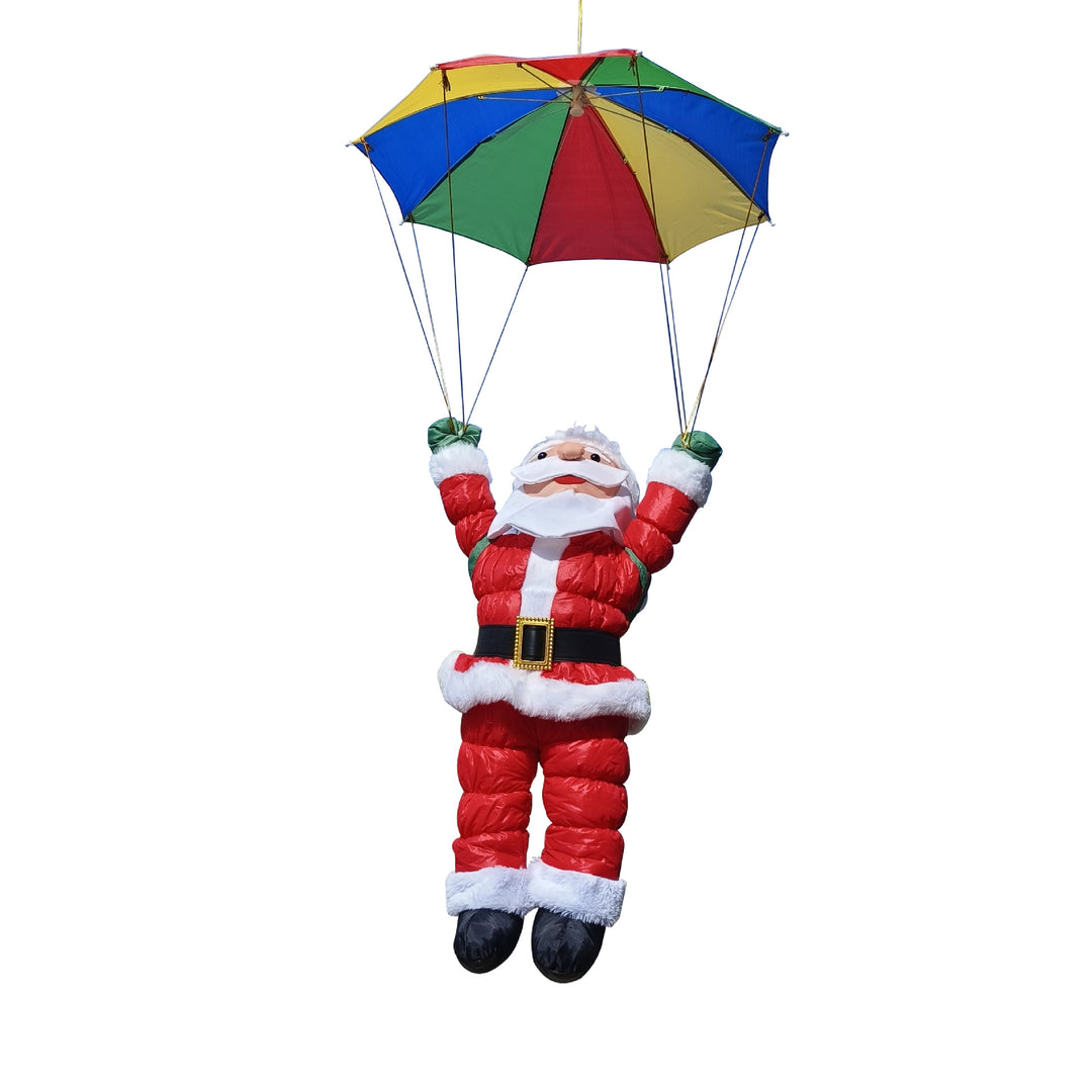 Aufblasbare Weihnachtsmannfigur mit Fallschirm 1790250577