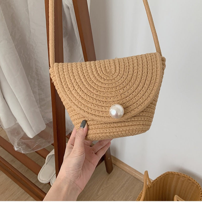 Damen Handtasche mit elegantem runden Design Karnz