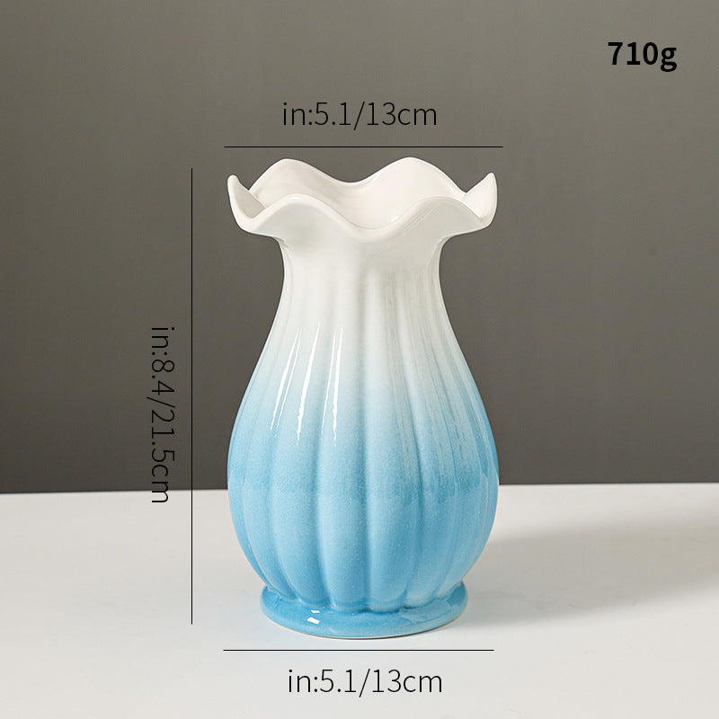 Dekorative Keramikvase