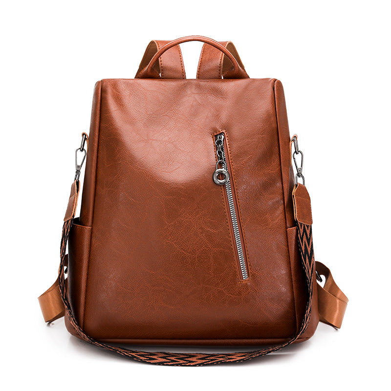 Elegante Kunstleder Rucksack Karnz