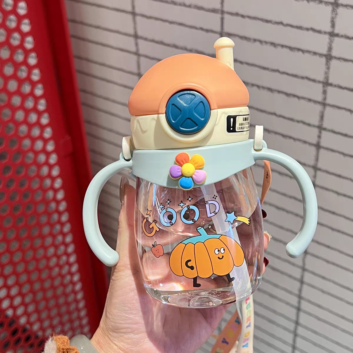 Damen Kindergerechte Trinkflasche Karnz