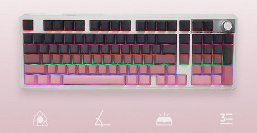 Mechanische Hintergrundbeleuchtete Gaming-Tastatur Karnz
