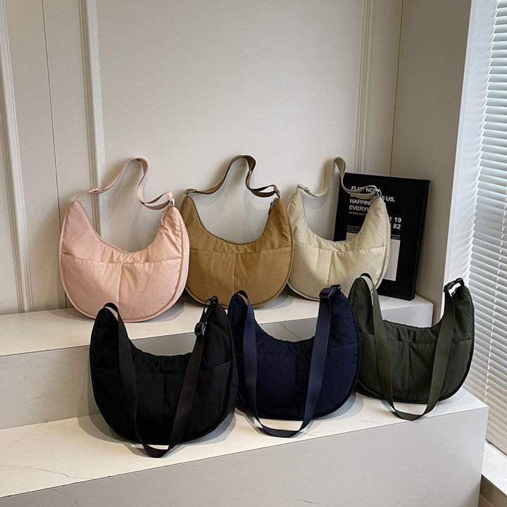 Weiche Stoff Hobo Tasche Karnz