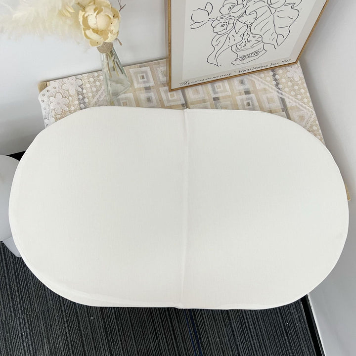 Passend Wasserdicht Baumwollmischung Oval Baby Wickelauflagenbezug
