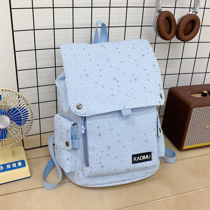 Stylische Sternen-Print Freizeit-Rucksack