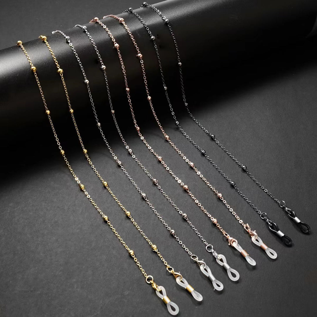Chic Perlen Brillen Kette Karnz