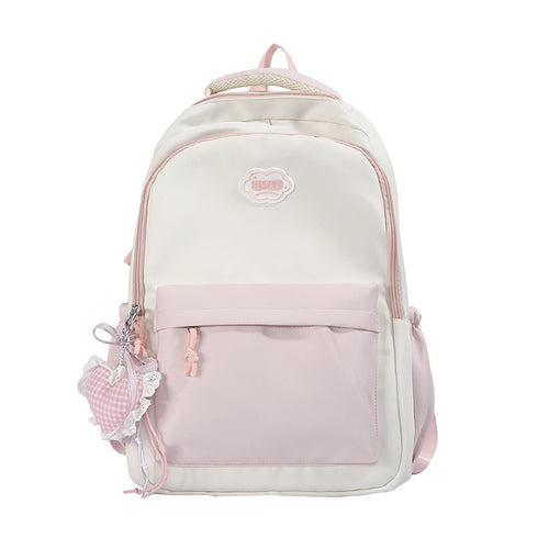 Niedlicher Herzdesign Schulrucksack