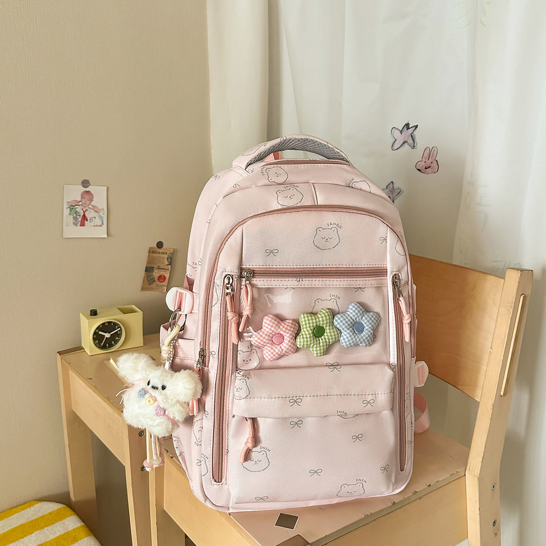 Niedlicher Cartoon-Printed Rucksack Karnz