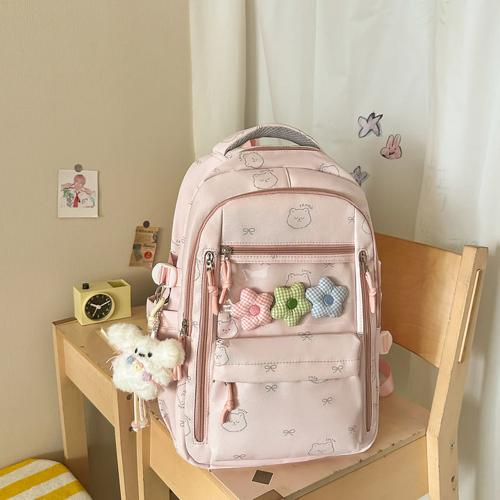 Niedlicher Cartoon-Printed Rucksack Karnz