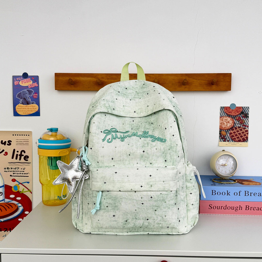 Stylische lässige gestickte Rucksack Karnz