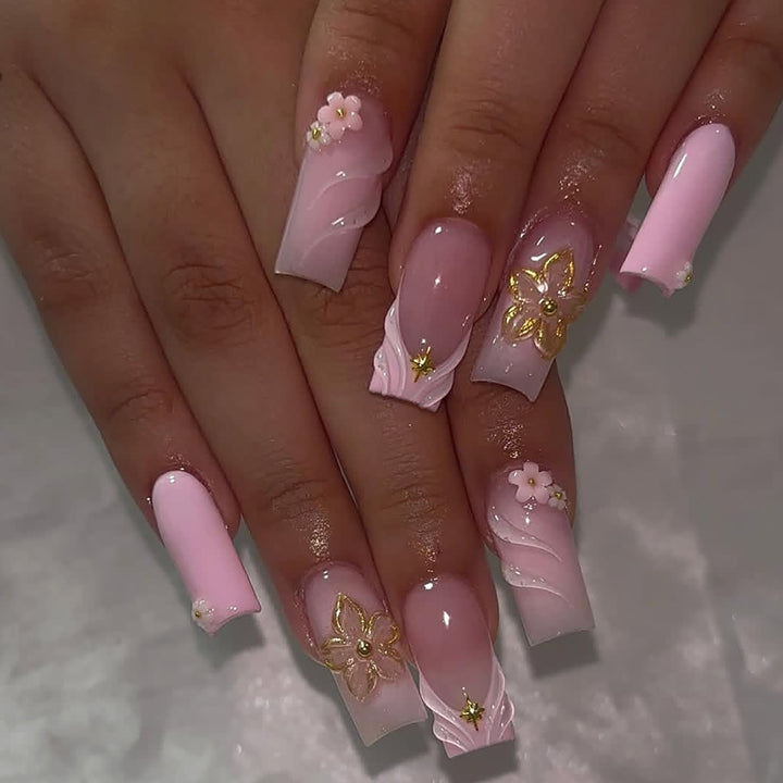 Elegante Nagelkunst Karnz