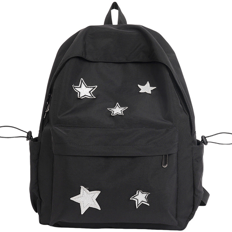 Stylische Stern-verzierte Alltag-Rucksack Karnz