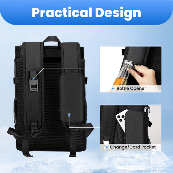 Multifunktionale Kühltasche Rucksack mit Isoliertem Innenraum Karnz