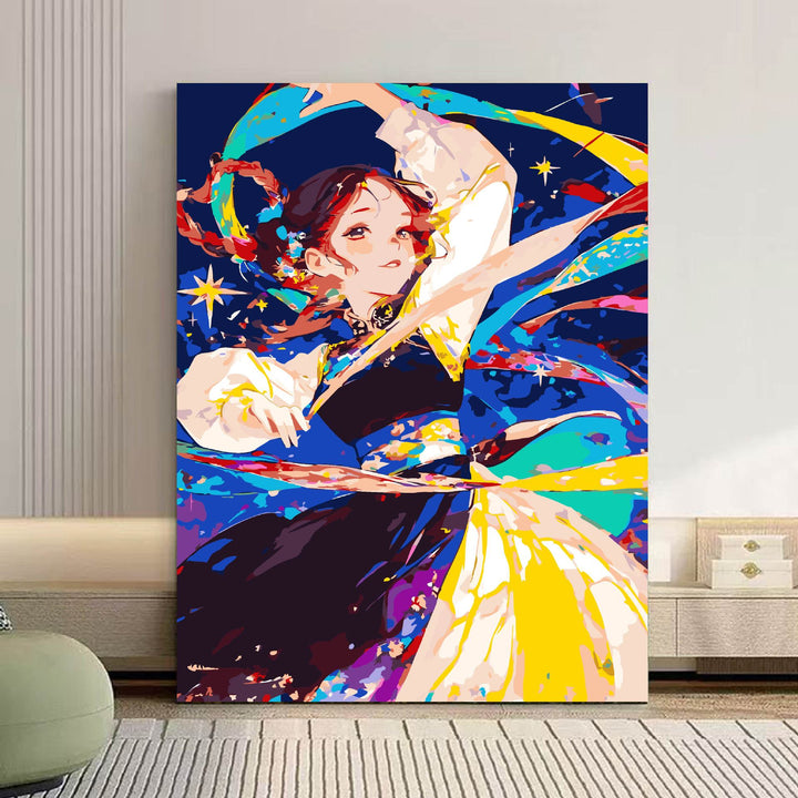 Illustrierte Fantasy Wandkunst Karnz