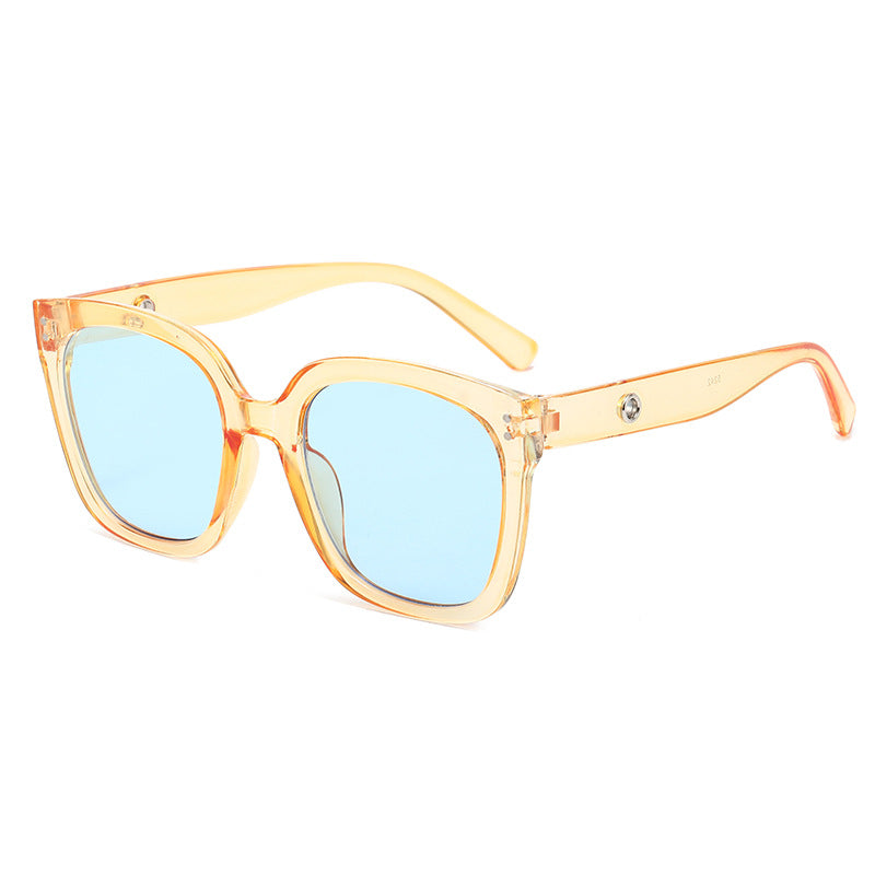 Damen quadratische Sonnenbrille mit elegantem Rahmen und UV-Schutz Karnz