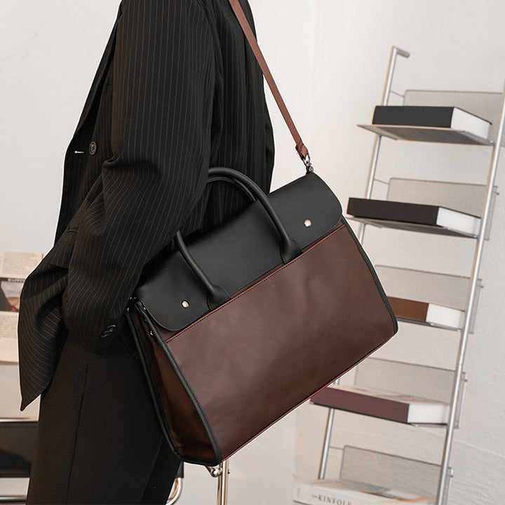 Premium Leder Aktentasche
