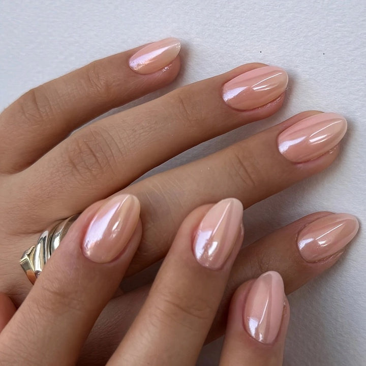 Elegantes Premium Press-On-Nagelset Karnz