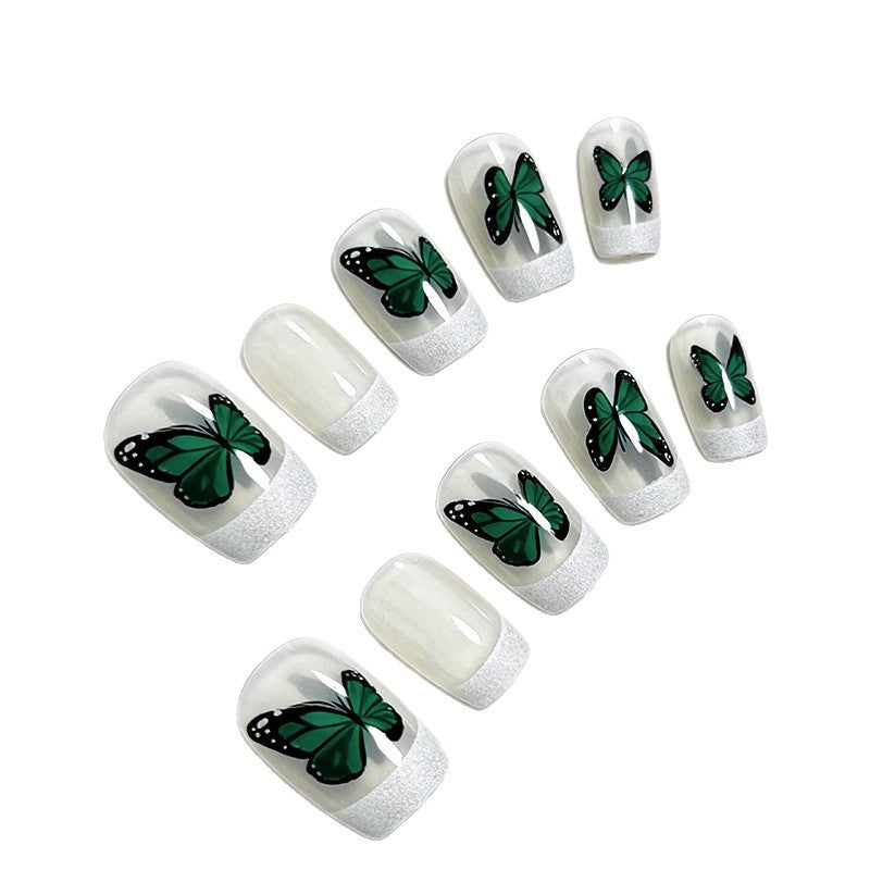 Schmetterlings-Themen-Nagelkunst-Verstärkungen Karnz