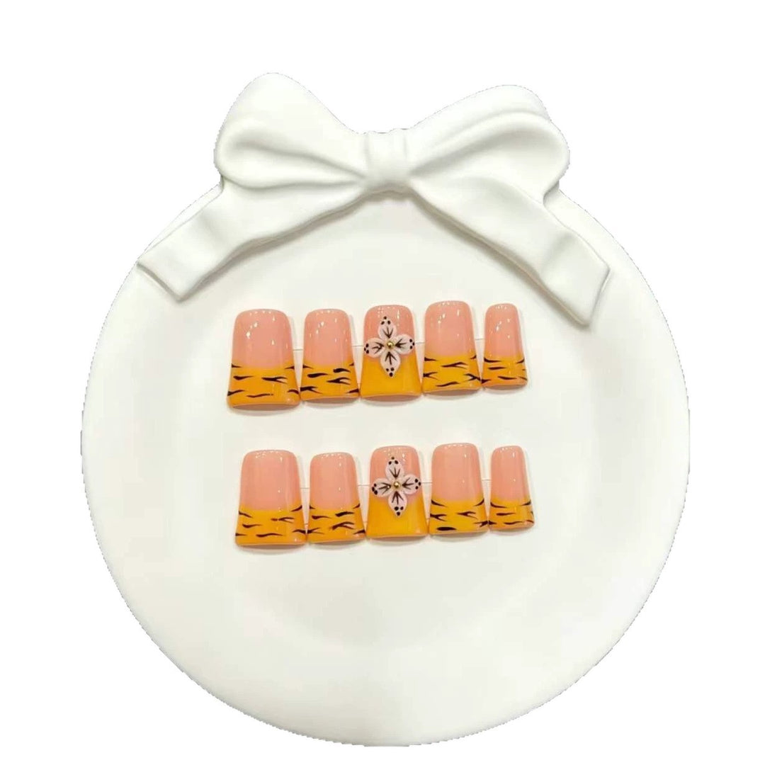 Künstlerisches Gradient Press-On Nail Set