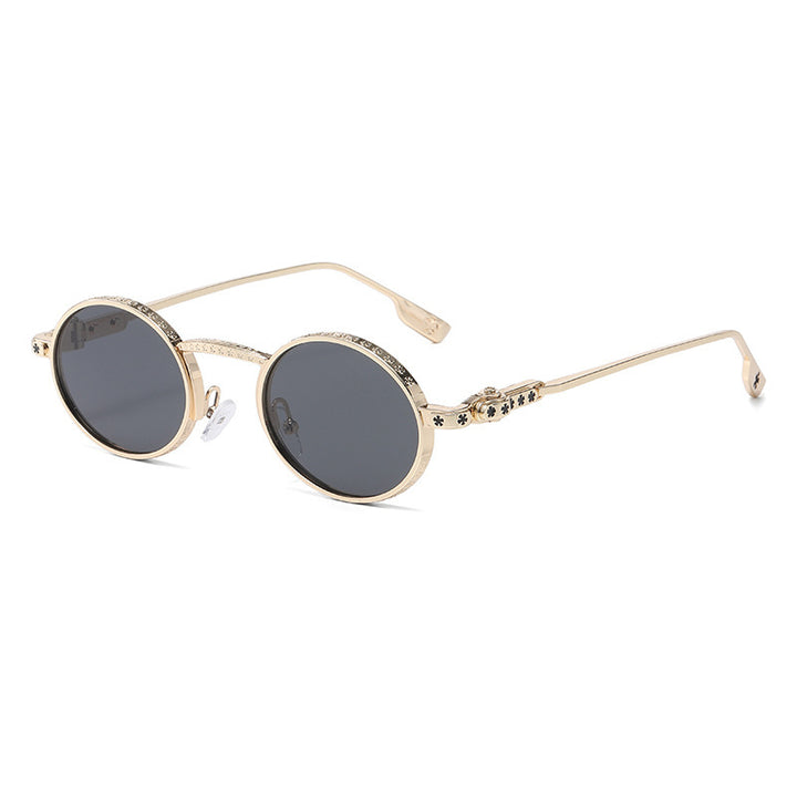 Damen Elegante Sonnenbrille mit filigranen Details Karnz