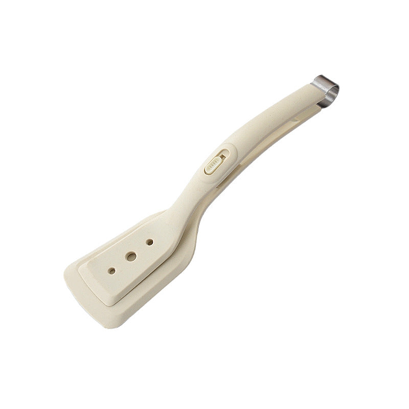 Ergonomischer Silikon-Bratwender mit Edelstahl-Akzenten Karnz