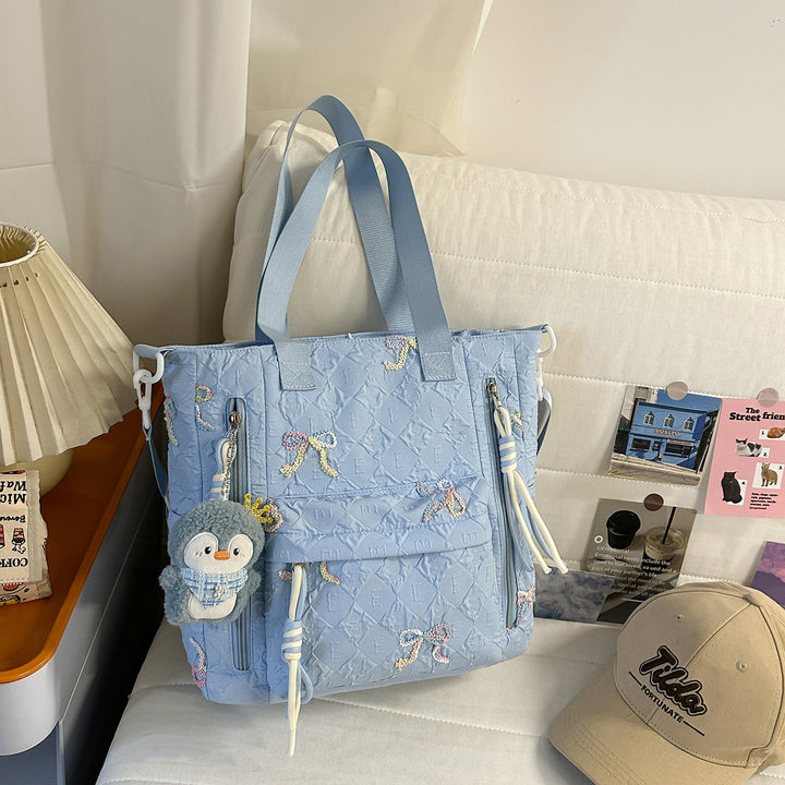 Bestickter Stepp-Rucksack Karnz