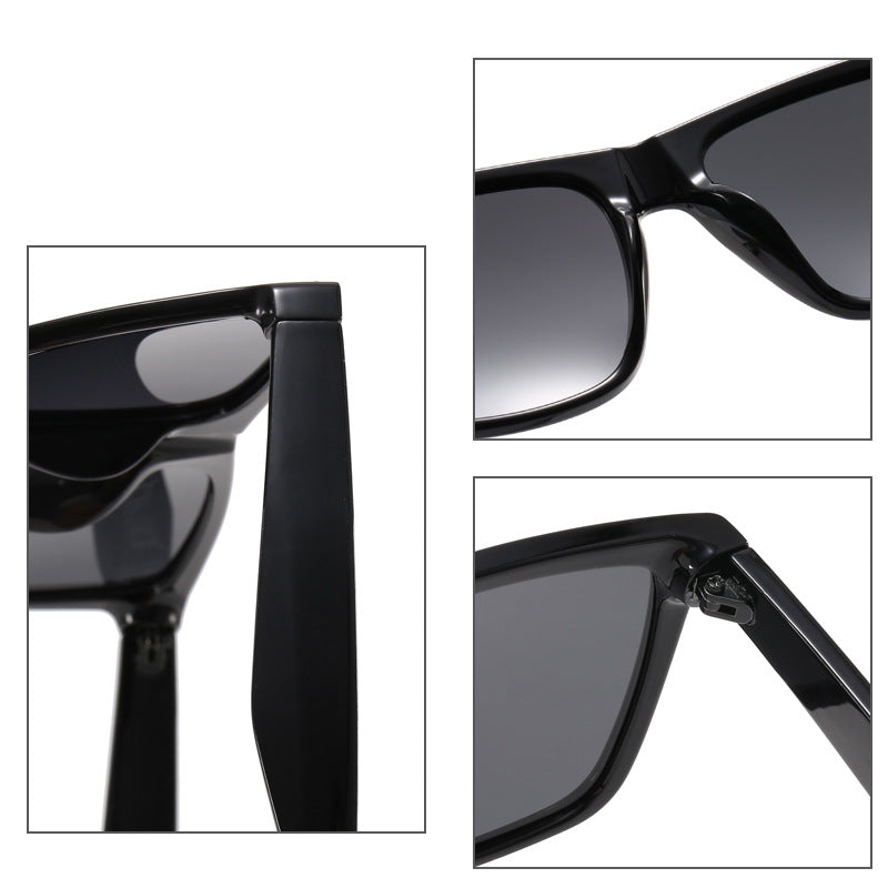 Damen Modische Sonnenbrille mit modernem, mattem Rahmen Karnz