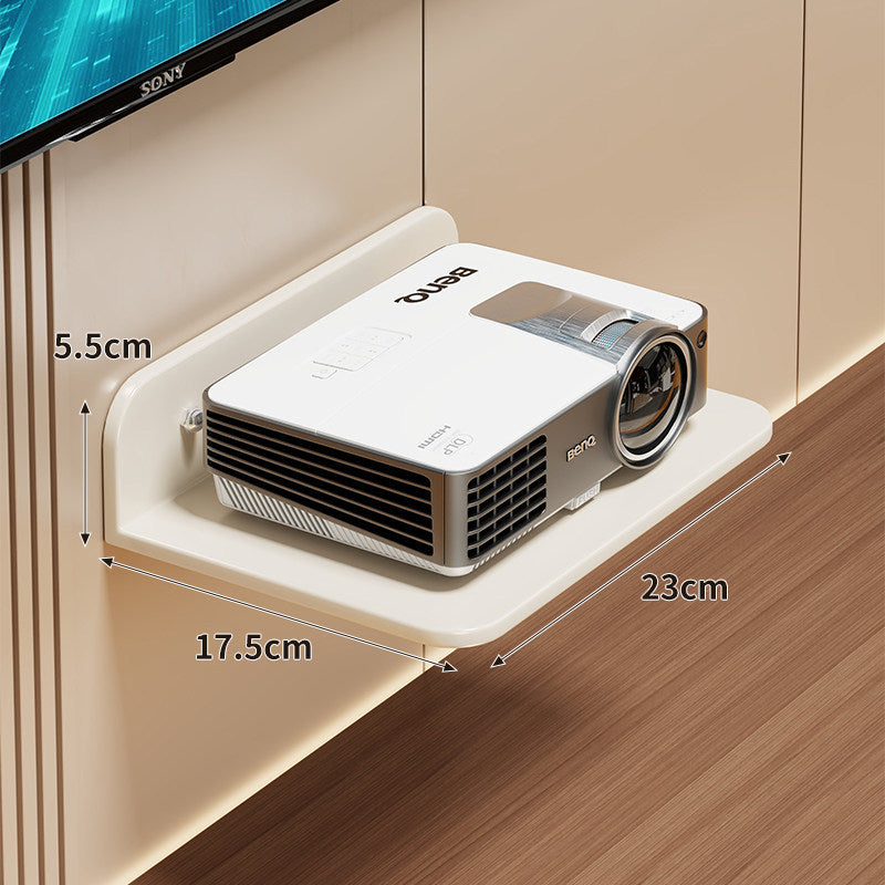 Wandmontage Schwebendes AV-Regal für Projektor und Router