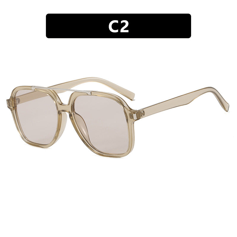 Damen quadratische Sonnenbrille mit schützendem UV-Filter und elegantem Rahmen Karnz