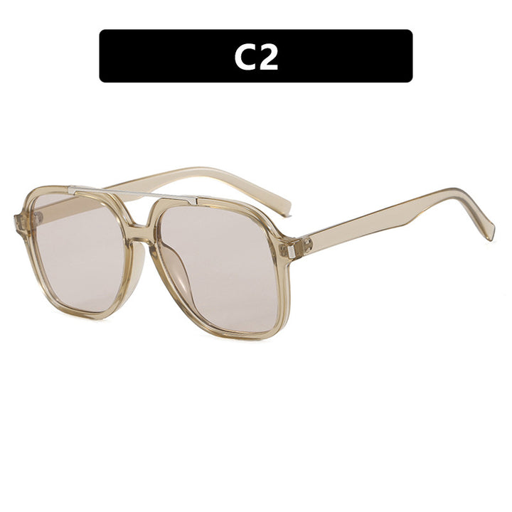 Damen quadratische Sonnenbrille mit schützendem UV-Filter und elegantem Rahmen Karnz