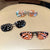 Damen Dekorative Designer-Sonnenbrille Karnz