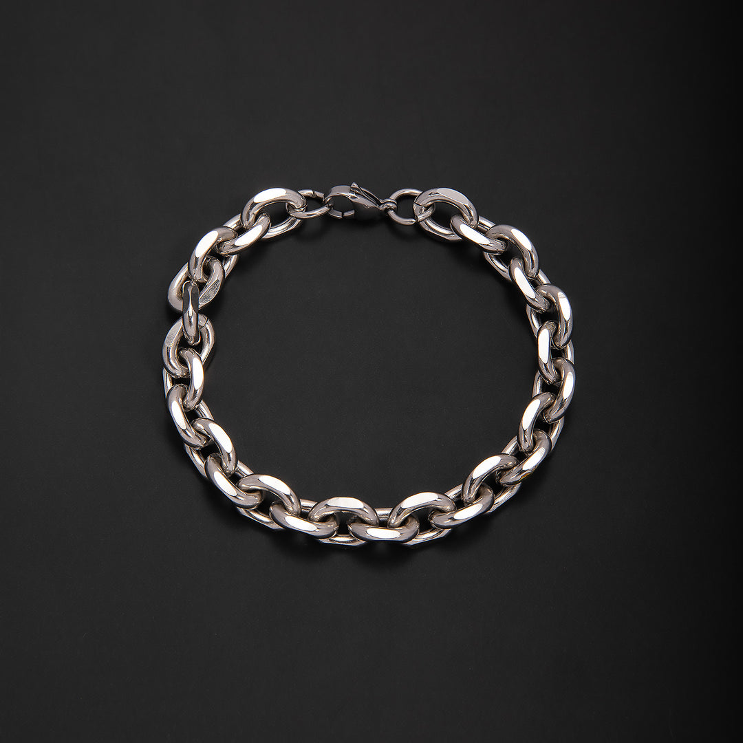 Stylische Chunky-Link-Chain-Armband Karnz
