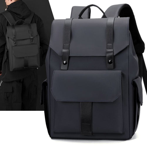 Eleganter Rucksack mit Zahlreichen Fächern und Verstärktem Rückenteil Karnz