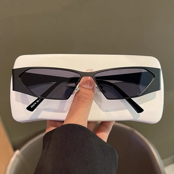 Designer Sonnenbrille mit Kantigem Rahmen Karnz