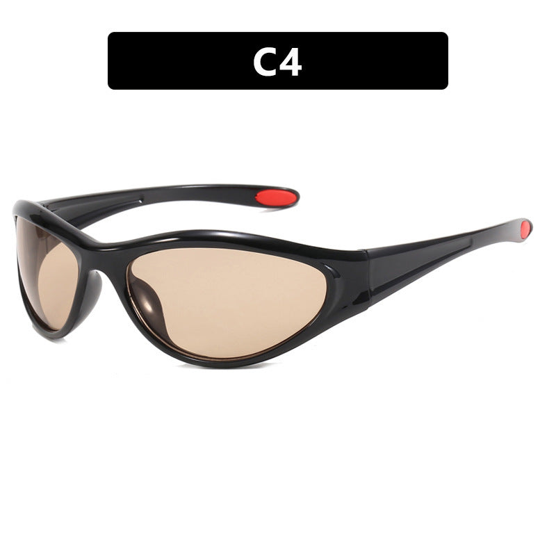 Damen Sportliche Sonnenbrille Karnz